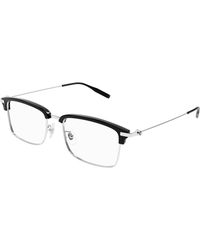 Montblanc - Mb0318Oa 002 Optical Frames Acetate Transparent Round - Lyst