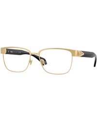 Versace - Ve1306 1002 Optical Frames Metal Pillow Normal - Lyst