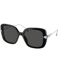 Swarovski - Sk6011 103887 Sunglasses Acetate Pillow Normal - Lyst