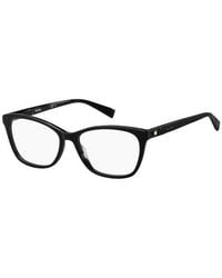 Max Mara - Mm 1423 807 Optical Frames Outlet Plastic Squared - Lyst