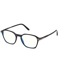Tom Ford - Ft5804-B 001 Optical Frames Acetate Geometric Normal - Lyst