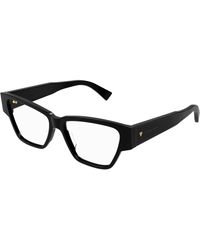 Bottega Veneta - Bv1288O 001 Optical Frames Acetate Transparent Cat Eye - Lyst