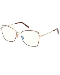 Tom Ford - Ft5906-B 046 Optical Frames Metal Butterfly Normal - Lyst