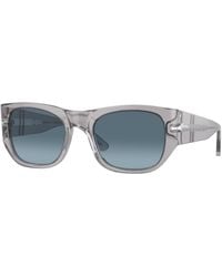 Persol - Po3308S 309/Q8 Sunglasses Acetate Squared Normal Shaded - Lyst