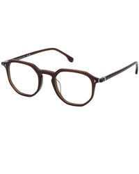 Lozza - Vl4350 Roma 6 06Ad Optical Frames Acetate Geometric - Lyst