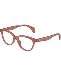 Moncler - Me2024U 3026 Optical Frames Acetate Transparent Pillow Normal - Lyst