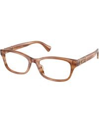 Ralph Lauren - Ra7201U 6384 Optical Frames Acetate Transparent Squared Normal - Lyst