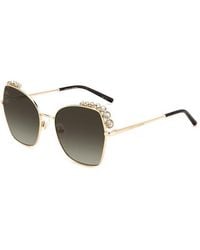 Carolina Herrera - Her 0145/S 000/Ha Sunglasses Metal Butterfly Shaded - Lyst