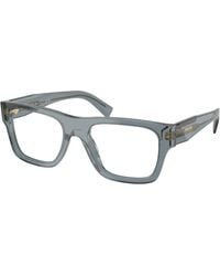 Prada - Pr C01V 17T1O1 Optical Frames Acetate Pillow Normal - Lyst