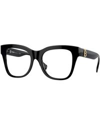 Burberry - Be2388 3001 Optical Frames Acetate Transparent Squared Normal - Lyst
