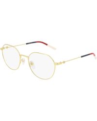 Gucci - Gg0684O 003 Optical Frames Metal Transparent Round - Lyst
