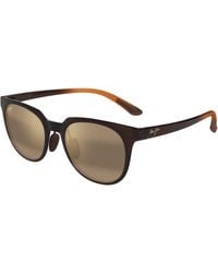 Maui Jim - Mj0454S 003 Sunglasses Injected Bronze Squared - Lyst