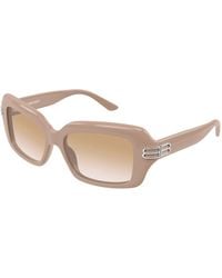 Balenciaga - Bb0465S 003 Sunglasses Acetate Squared - Lyst