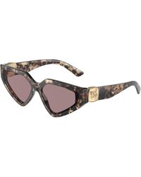 Dolce & Gabbana - Dg4469 34387N Sunglasses Acetate Butterfly Normal - Lyst
