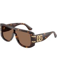 Dolce & Gabbana - Dg4565 502/73 Sunglasses Acetate Squared Normal - Lyst