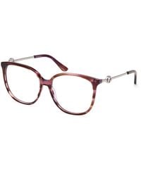 Guess - Gu50350 068 Optical Frames Acetate Squared Normal - Lyst