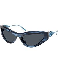 Swarovski - Sk6046 109087 Sunglasses Acetate Cat Eye Normal - Lyst