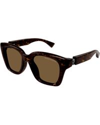 McQueen - Am0432Sa 005 Sunglasses Acetate Squared - Lyst