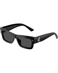 Jimmy Choo - Jc5063U 500087 Sunglasses Acetate Squared Normal - Lyst