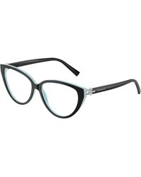 Tiffany & Co. - Tf2292 8055 Optical Frames Acetate Transparent Cat Eye Normal - Lyst