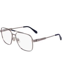 Ferragamo - Sf2591 021 Optical Frames Titanium Squared Normal - Lyst