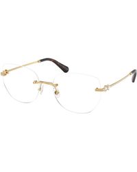Swarovski - Sk1035D 4013 Optical Frames Metal Round Normal - Lyst