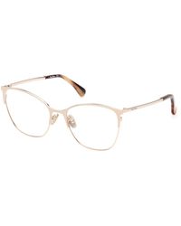 Max Mara - Mm5104 028 Optical Frames Metal Cat Eye Normal - Lyst