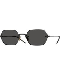 Oliver Peoples - Ov1353St Tk-13 506287 Sunglasses Titanium Squared Normal - Lyst
