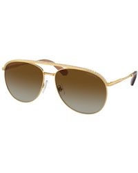 Swarovski - Sk7005 400474 Sunglasses Metal Pilot Normal Shaded - Lyst