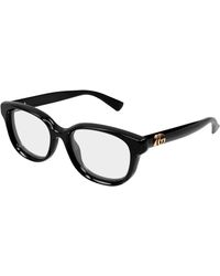 Gucci - Gg1978O 001 Optical Frames Injected Transparent Squared - Lyst