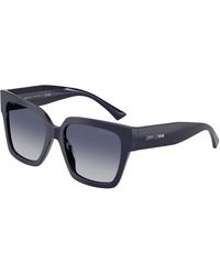 Jimmy Choo - Jc5047B 50164L Sunglasses Acetate Squared Normal Shaded - Lyst