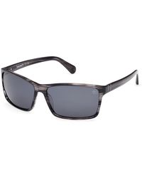 Timberland - Tb00032 01R Sunglasses Acetate Squared Polarized - Lyst