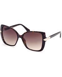 Guess - Gu7820 52F Sunglasses Injected Butterfly Normal Shaded - Lyst