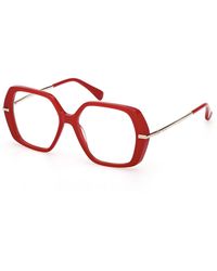 Max Mara - Mm5175 066 Optical Frames Acetate Geometric Normal - Lyst
