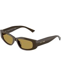 Jimmy Choo - Jc5046Bu 5060/2 Sunglasses Acetate Geometric Normal - Lyst