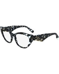 KARL LAGERFELD - Kl6189 016 Optical Frames Acetate Cat Eye Normal - Lyst