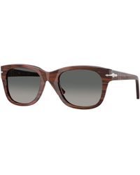 Persol - Po3372S 122371 Sunglasses Acetate Squared Normal Shaded - Lyst