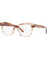 Oliver Peoples - Ov5474U Ahmya 1726 Optical Frames Acetate Transparent Pillow Normal - Lyst