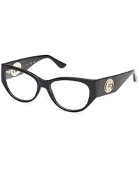 Guess - Gu50351 001 Optical Frames Acetate Cat Eye Normal - Lyst