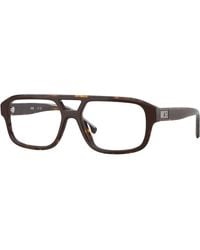 DIESEL - Dl4029U 2069 Optical Frames Acetate Transparent Pilot Normal - Lyst