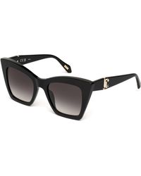 Just Cavalli - Sjc106 700 Sunglasses Acetate Smoke Squared Normal Nuanced - Lyst
