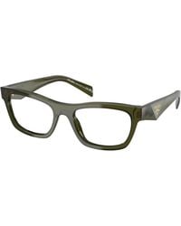 Prada - Pr B01V 17N1O1 Optical Frames Acetate Butterfly Normal - Lyst