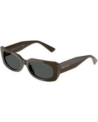 Jimmy Choo - Jc5029U 506087 Sunglasses Acetate Pillow Normal - Lyst