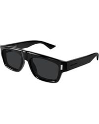 Saint Laurent - Sl 762 001 Sunglasses Acetate Squared - Lyst