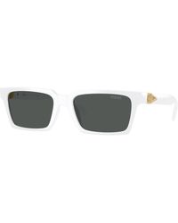 Versace - Ve4490U 314/87 Sunglasses Injected Squared Normal - Lyst