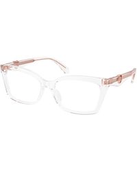 Michael Kors - Mk4165U Garzeno 3015 Optical Frames Acetate Squared Normal - Lyst