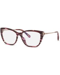 Chopard - Vch368S 01G2 Optical Frames Acetate Squared - Lyst
