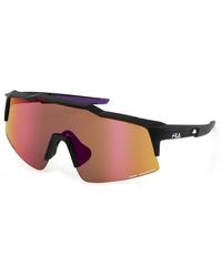 Fila - Sfi516 U28V Sunglasses Injected Mask Water -Repellent Mirror - Lyst