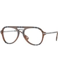 Burberry - Be2377 Bailey 3966 Optical Frames Acetate Transparent Pilot Normal - Lyst