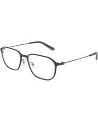 Montblanc - Mb0465Oa 002 Optical Frames Metal Transparent Geometric - Lyst